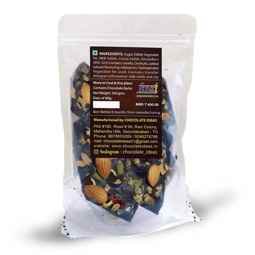 Chocolate Bark - Dry Fruit view 2