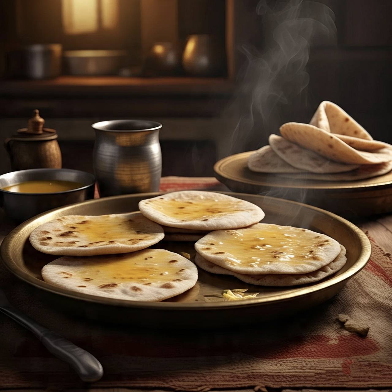Ghee Roti (5 Pieces)