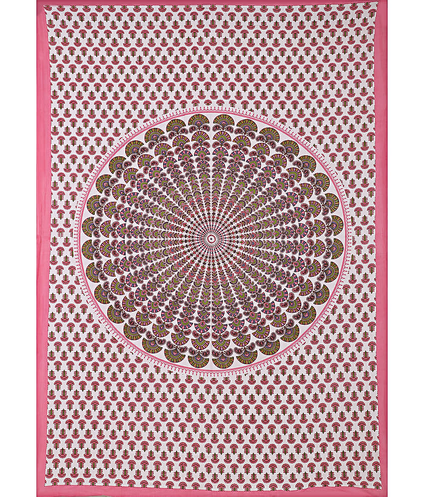 Uniqchoice Cotton Single Bedsheet ( Beige ) view 2