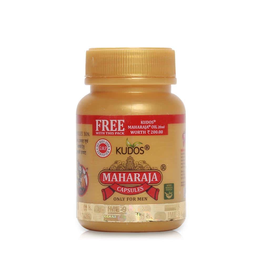 Kudos Maharaja Caps| Male Wellness Capsules | (Pack Of 6) view 2