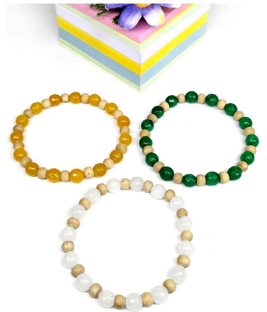 DAIVYA WELLNESS - Multicolor Bracelet ( Pack of 3 ) view 2