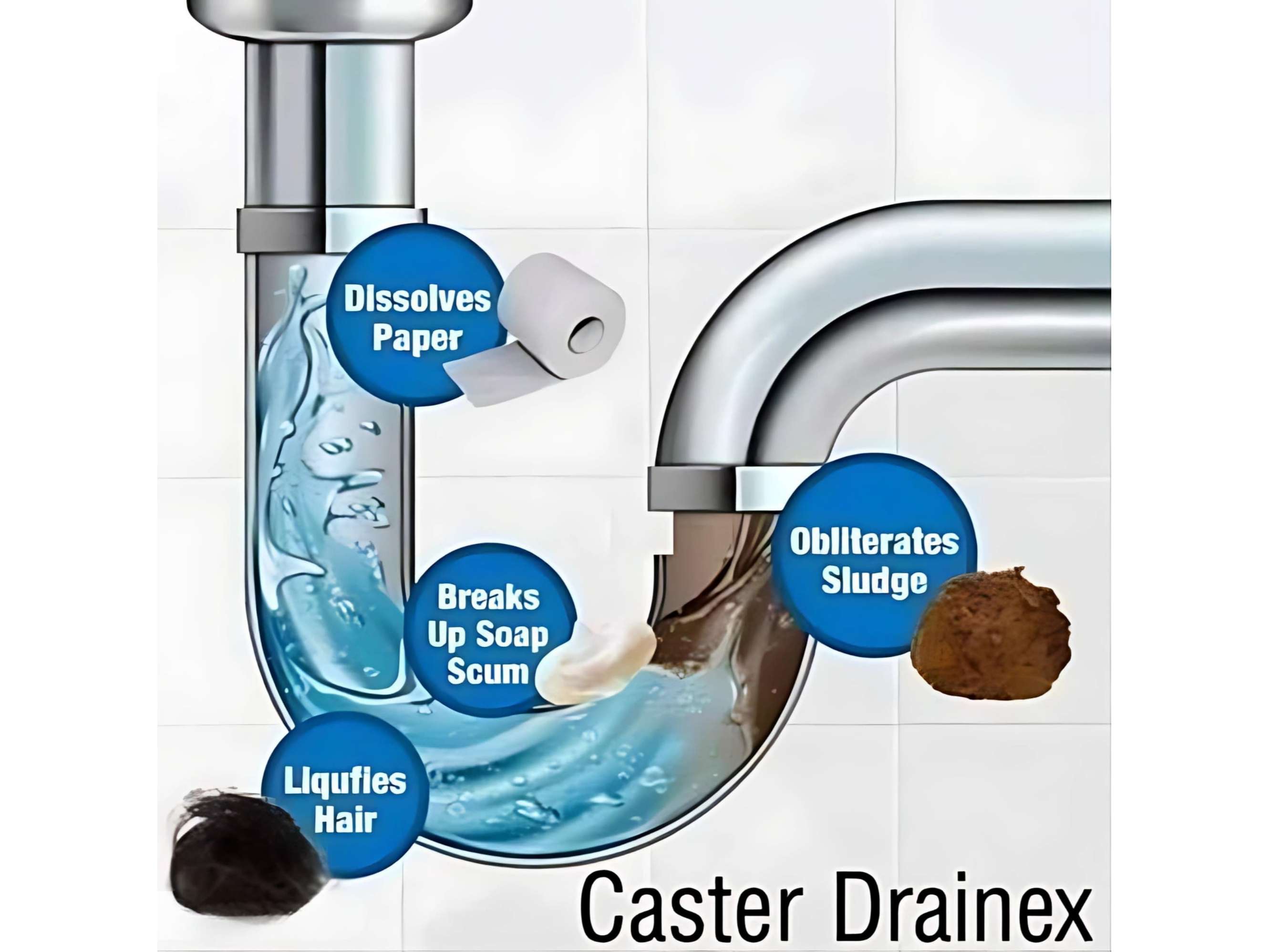 Drain Cleaner Powder - 2 pack view 2