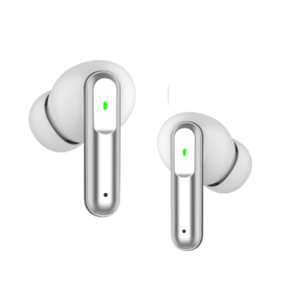 Airdropes 151, 45H Playtime, 13mm Dynamic Drivers, ENC TWS, type C fast charging-White view 2