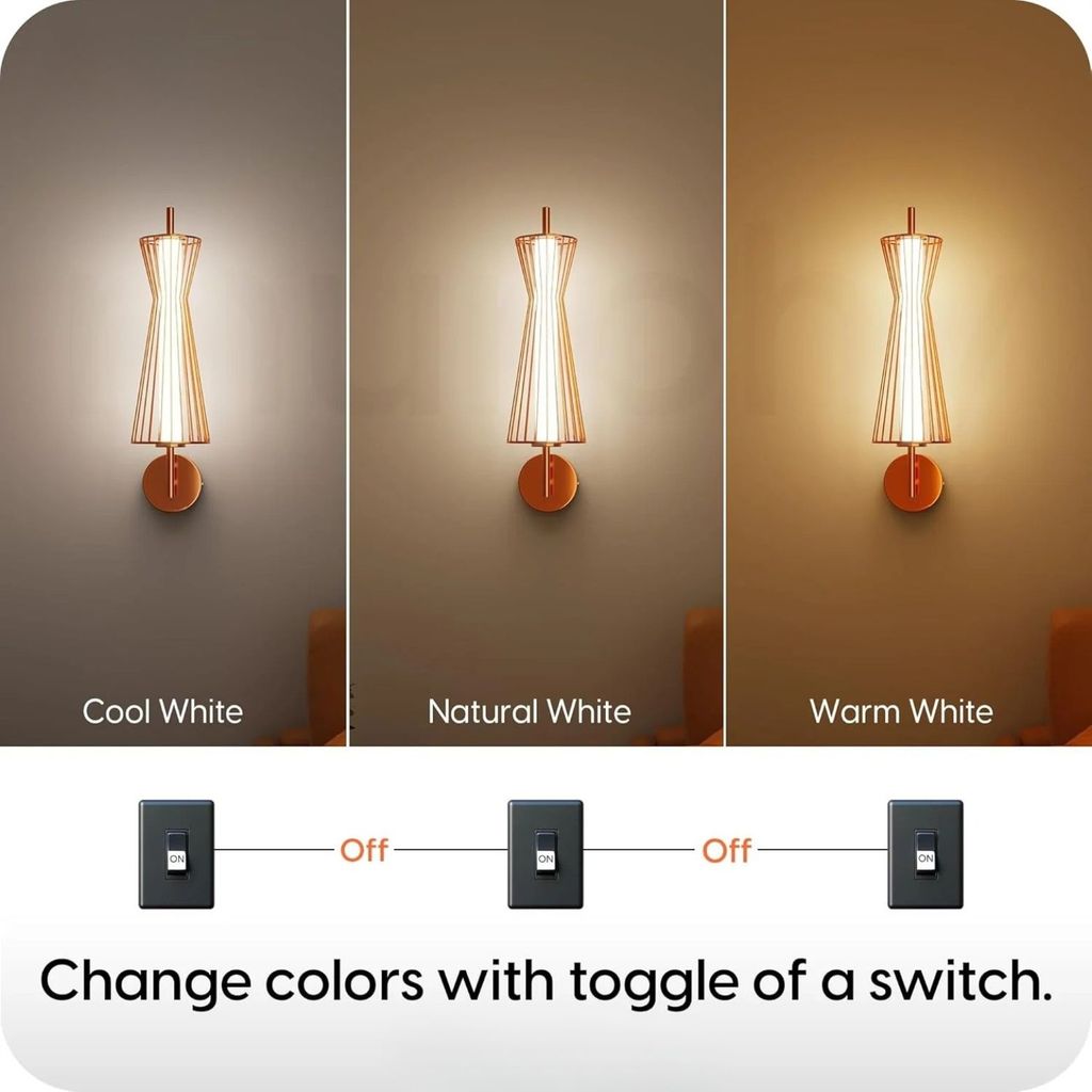SPARKWORLD Cage Line Rose Gold Wall Light | Colour: LX267WL/12W/PB view 2