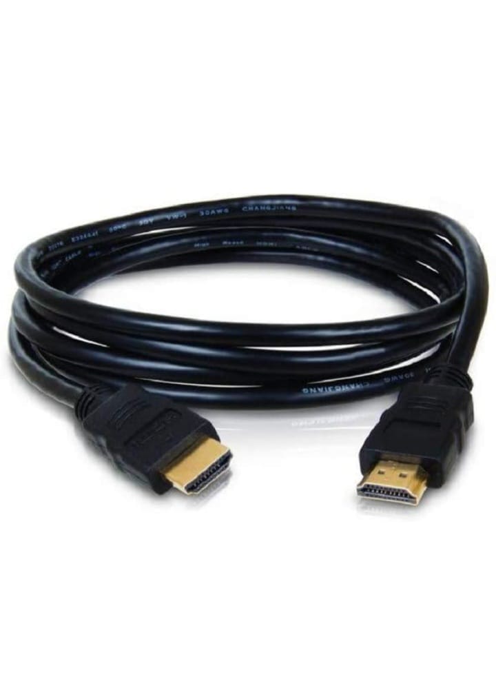 HDMI Cable 4K High-Speed HDMI Cord 18GBps with Ethernet Support 4K 60Hz Compatible with UHD TV, Monitor, Computer, Xbox 360, Blu-ray and 1.5 METER CABLE view 2