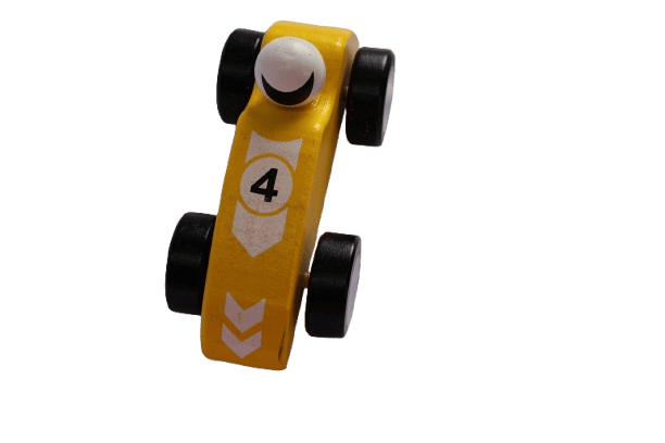 Wooden Race Cars Set - Durable & Fun Toy Cars for Kids view 2