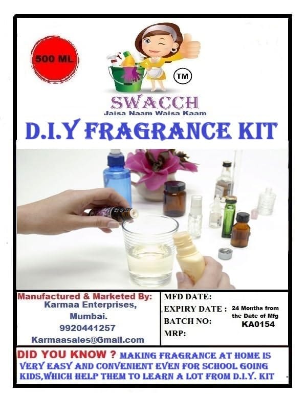 D.I.Y Fragrance Making Kit Water Soluble Essential Oils (Makes 50 Litre) view 2