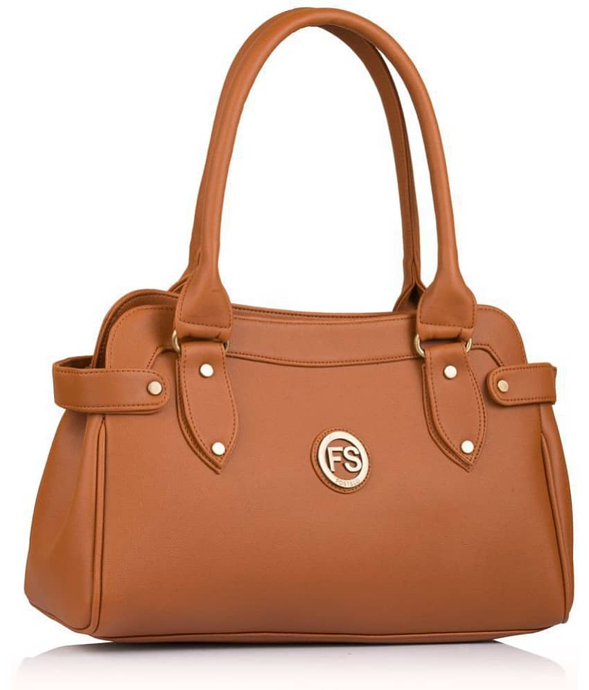 Fostelo - Brown PU Shoulder Bag view 2