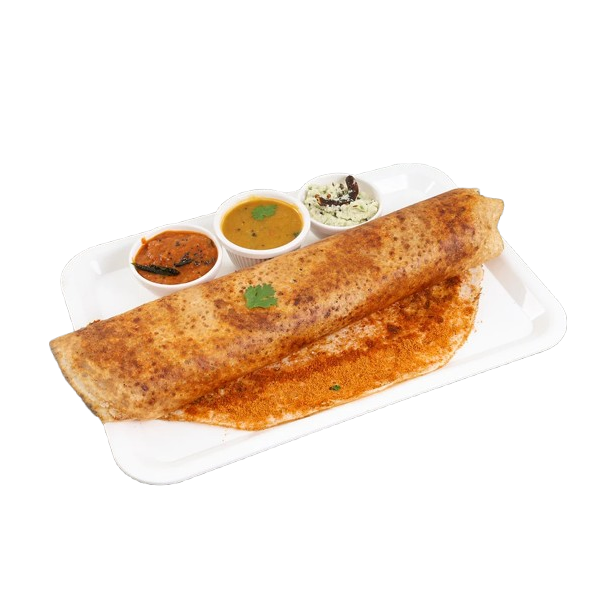 Ghee Karuveppilai Podi Dosa