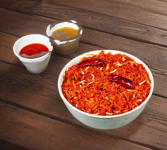 Egg schezwan rice