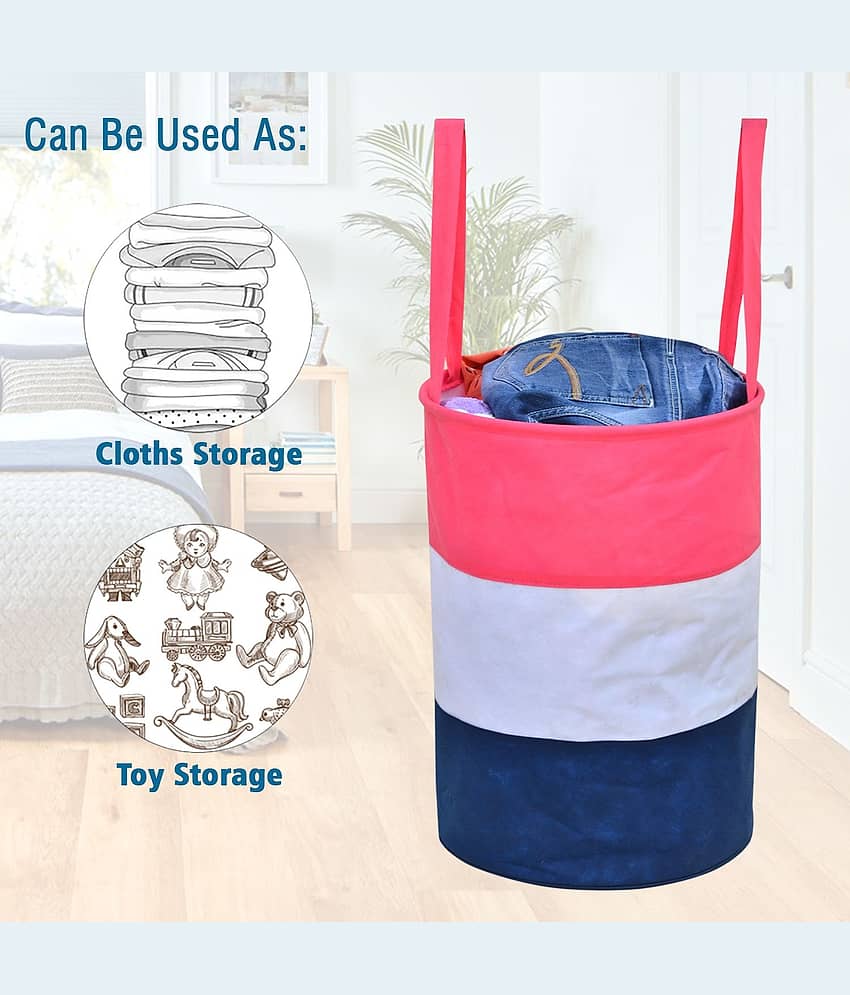 SH. NASIMA 45 L capacity Multi Colour Laundry Bag view 2