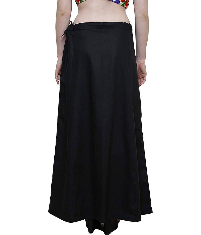 taskin Cotton Petticoat ( Black , )