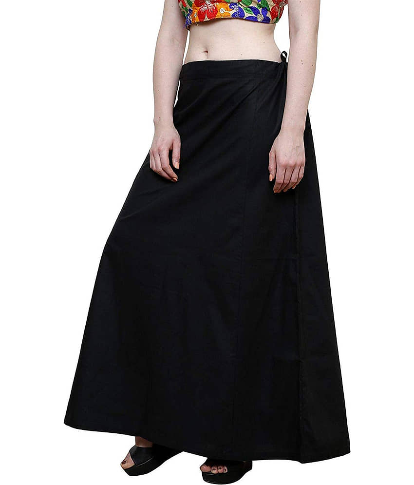 taskin Cotton Petticoat ( Black , ) view 2