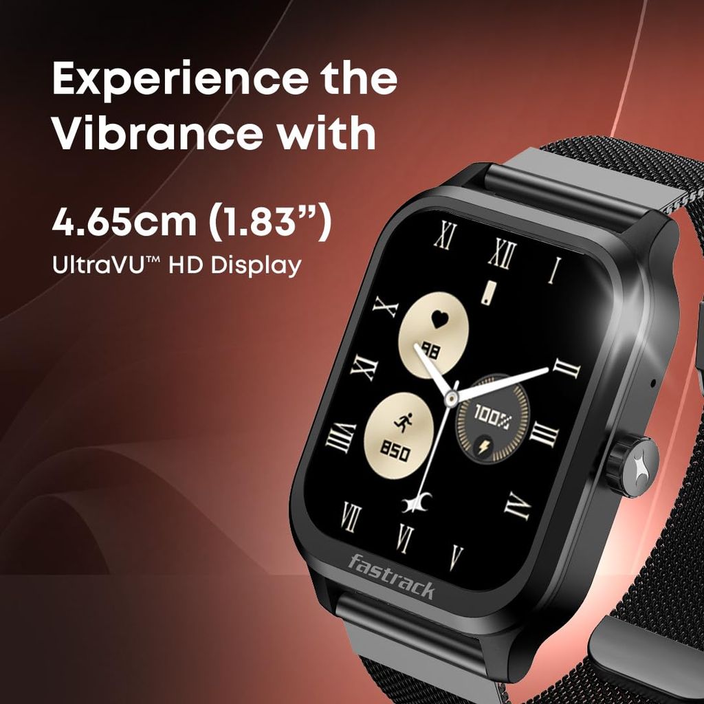 Fastrack Jupiter Retro Smart Watch view 2