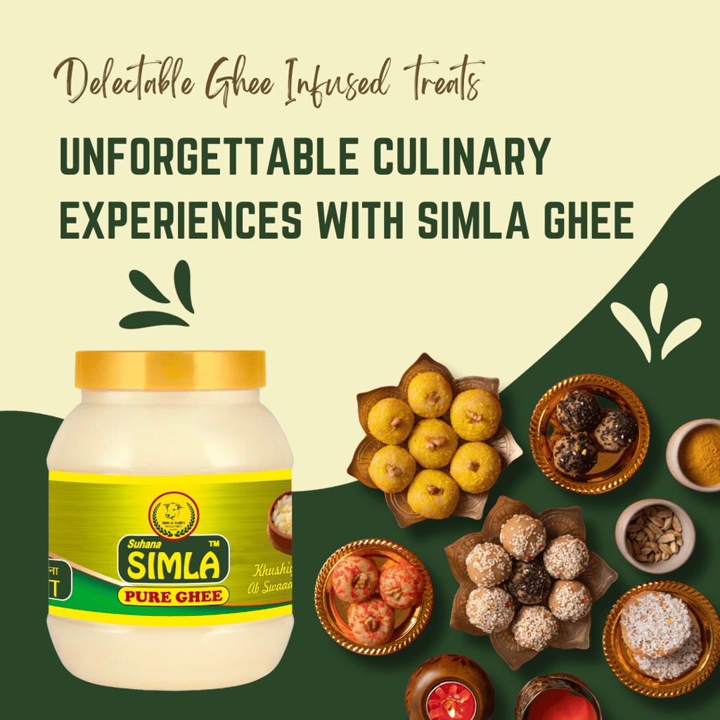 Suhana Simla Pure Buffalo Ghee 1 Litre (Pack of 5) view 2