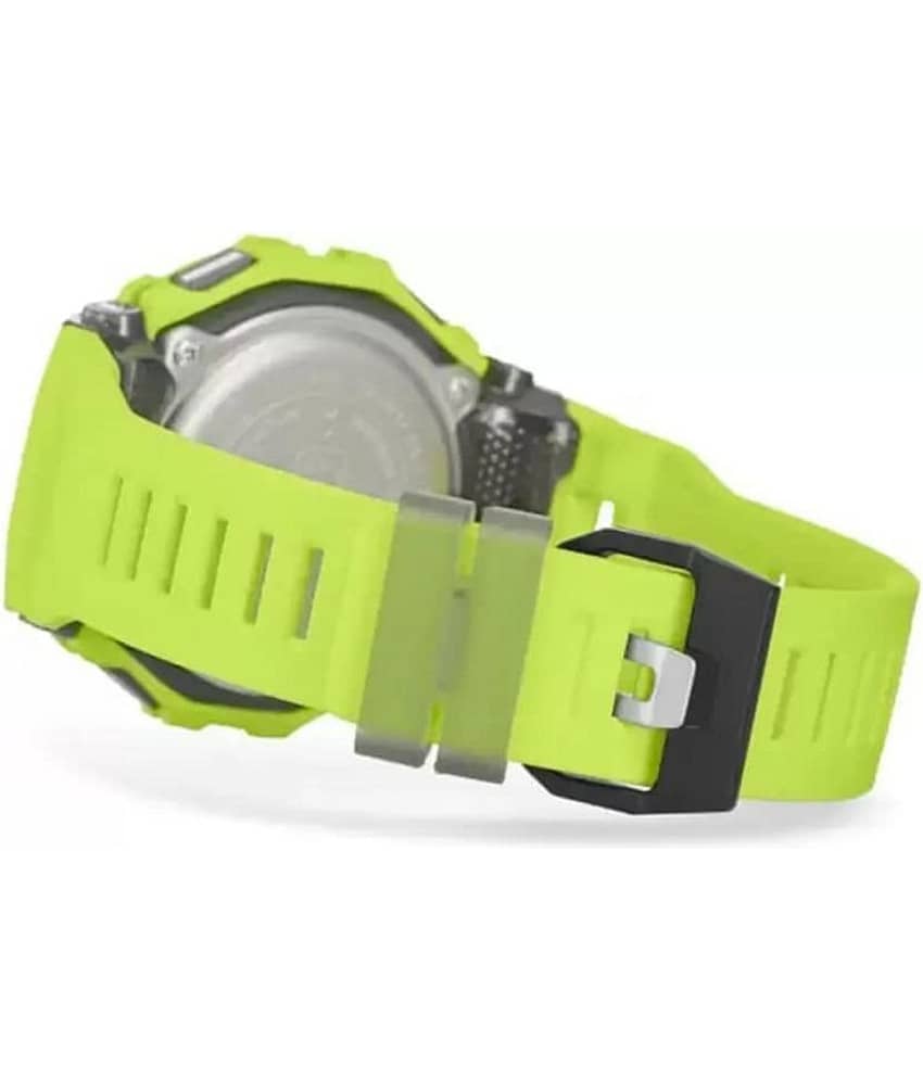 Viser Lime Green Silicon Digital Womens Watch view 2