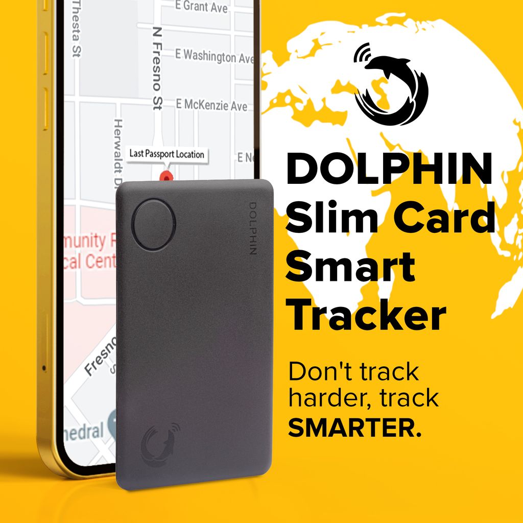 tag8 Dolphin Smart Sleek Card Tracker view 2