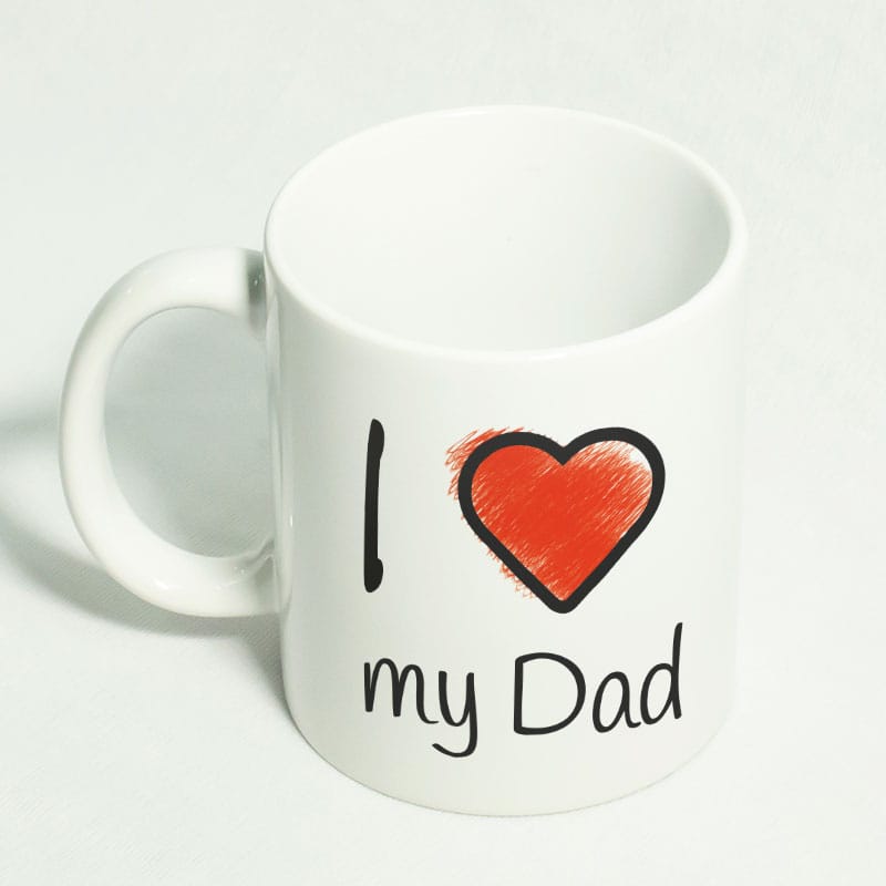 I Love My Dad Mug view 2