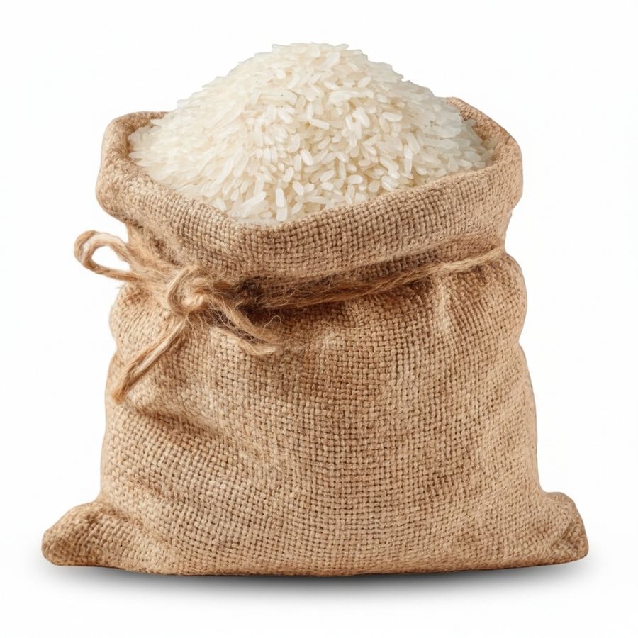 Premium White Rice - 10 kg - One jute sack of rice view 2