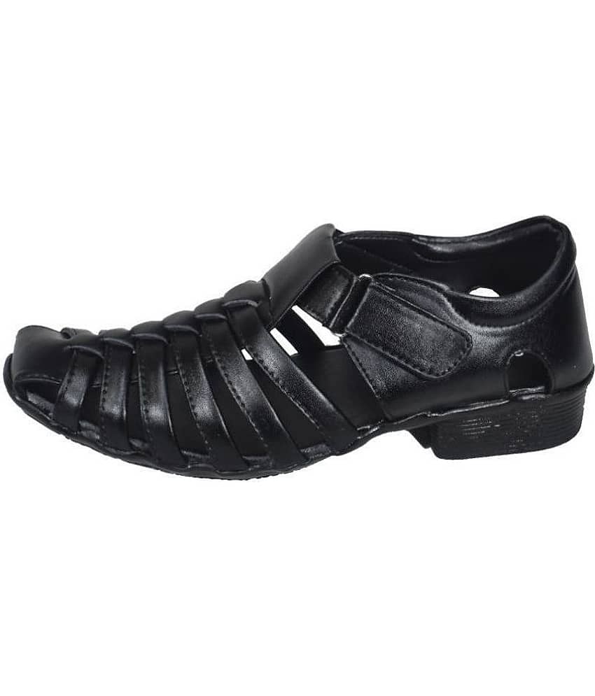 IndiForce - Black Men's Sandals view 2