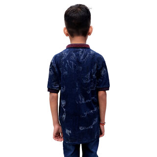 Collered T-Shirt For Baby Boy, Half Sleeves CAsual T-Shirt view 2