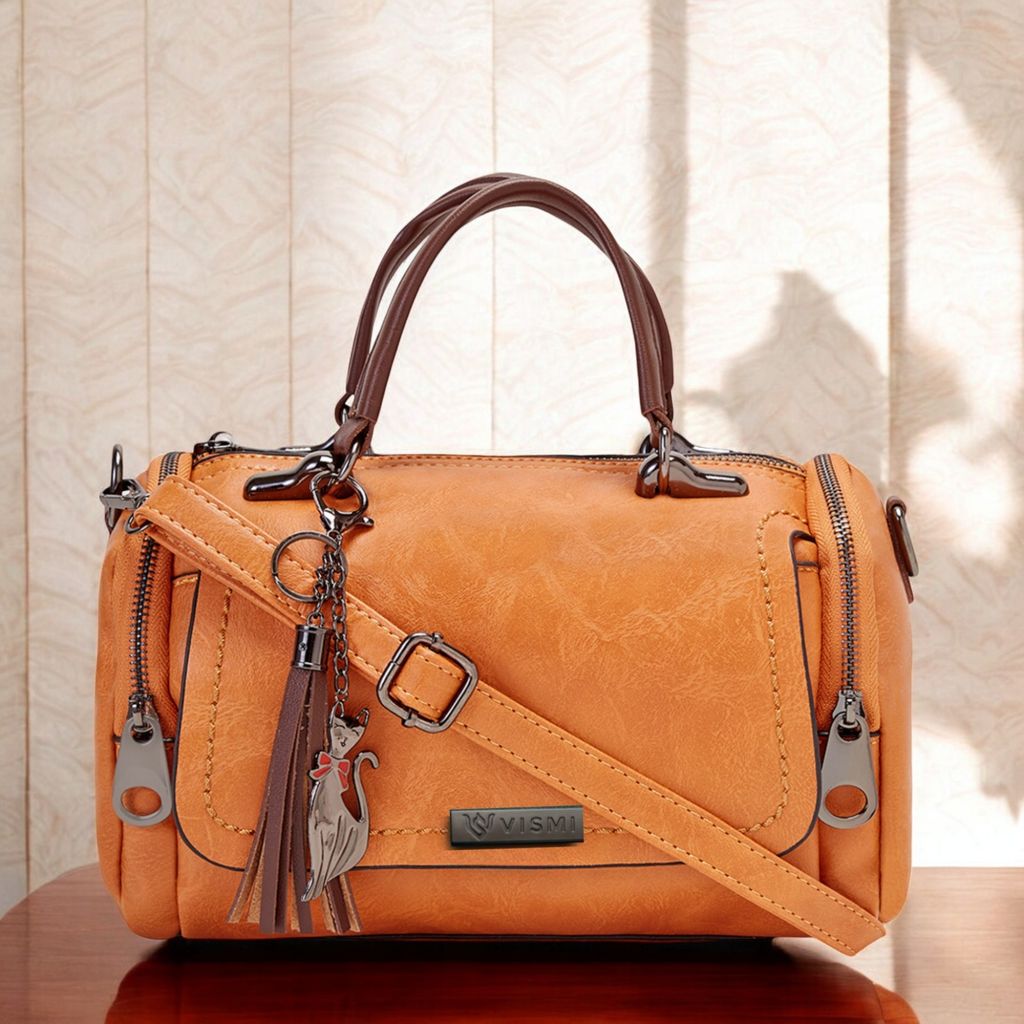 Sling Bag for Women & Girls Pu Leather Stylish Crossbody Satchel Handbag Ideal for Travel, Office Use Birthday Anniversary Gift for Wife view 2