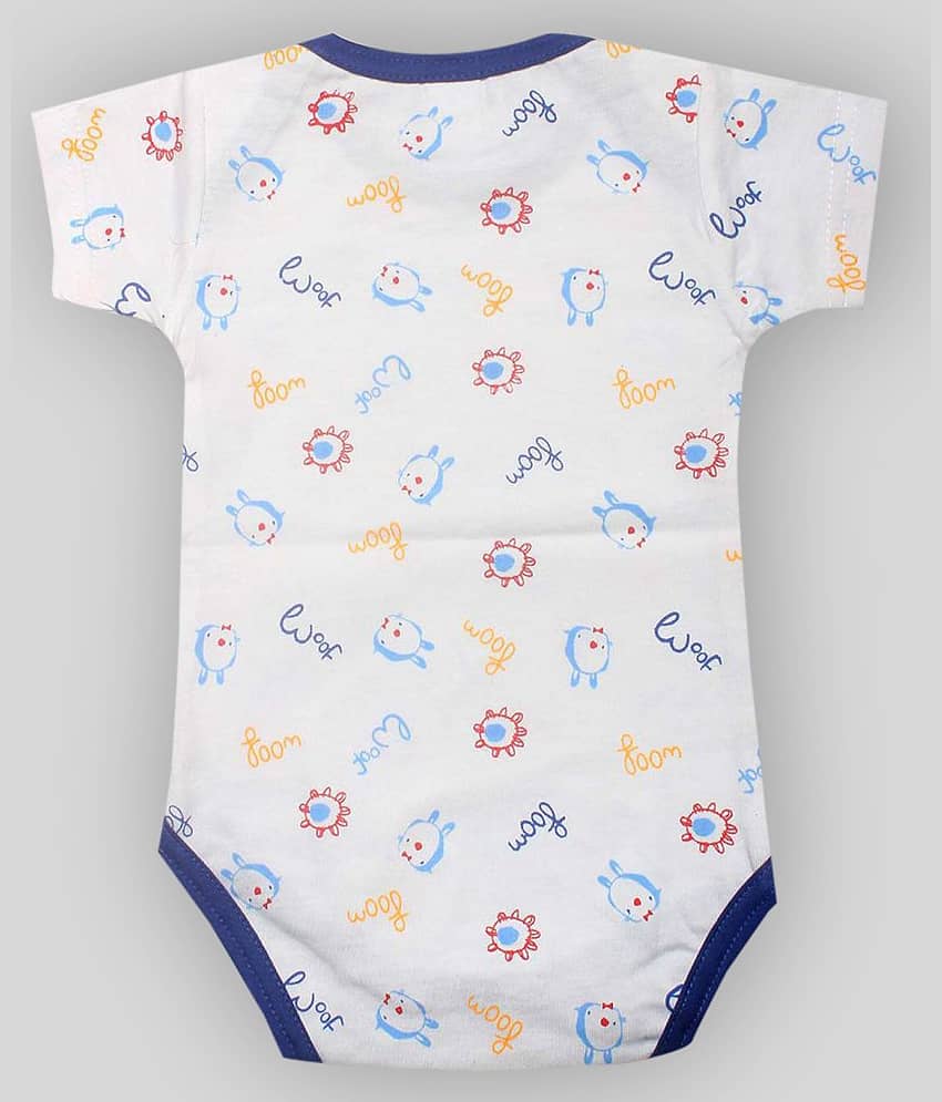 INFANT Pack of 1 Unisex for Baby Cotton Bodysuit ( Green ) view 2