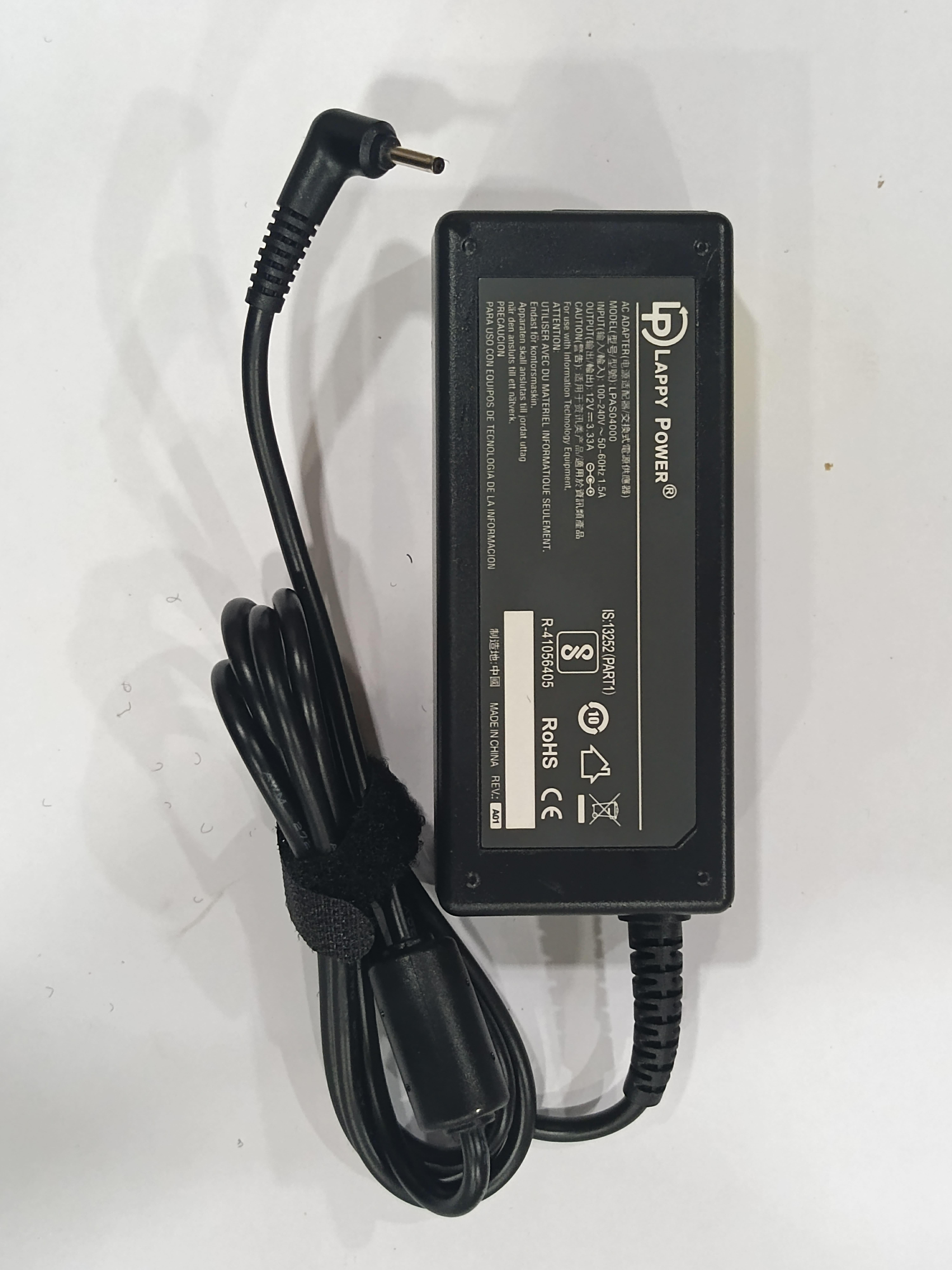 Laptop Adapter compatible for SAMSUNG (40W 3.33A 12V) - 2.5mm x 0.7mm Pin view 2
