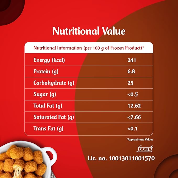 McCain Chilli Cheese Nuggets 400 Gms view 2
