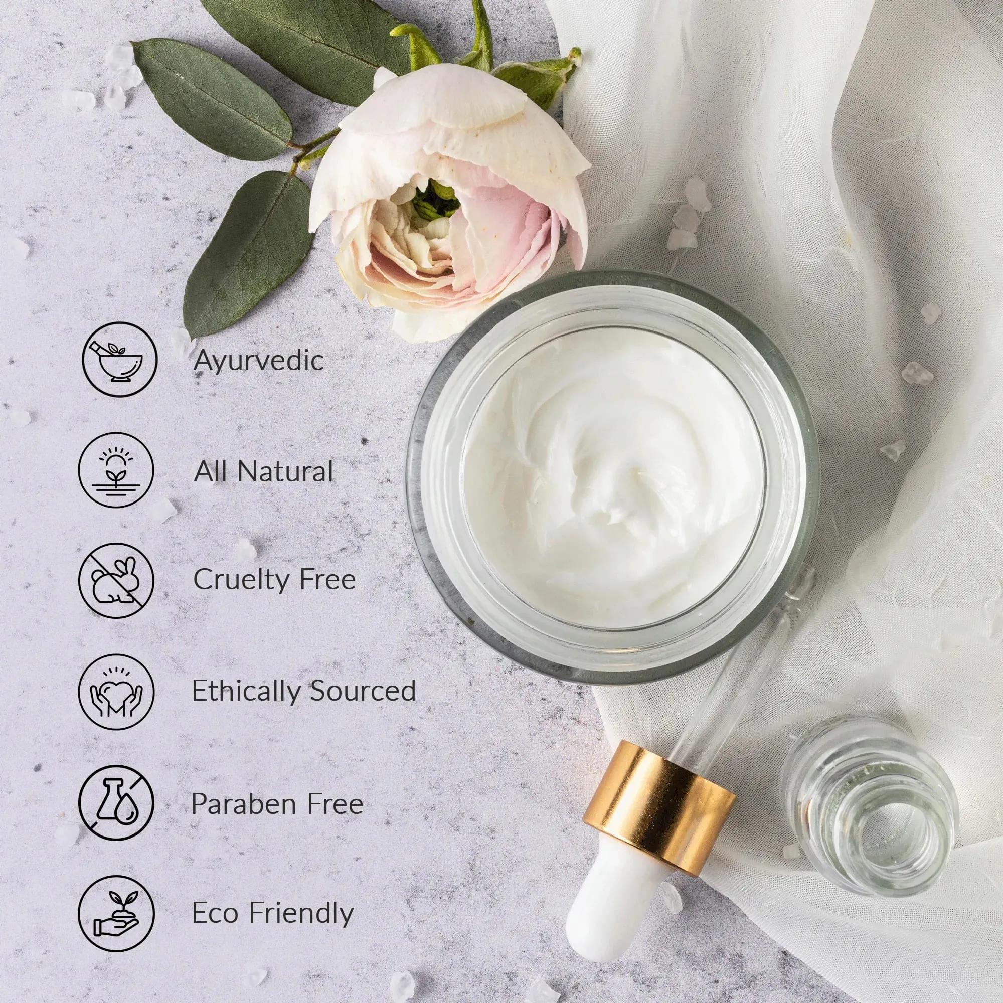 ashpveda Hand Cream – Mandarin & Neem view 2