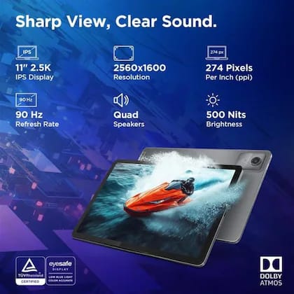 Lenovo Idea Tab (ZAFM0708IN) without Tab Pen(TB336ZU 8G+256GLG) view 2
