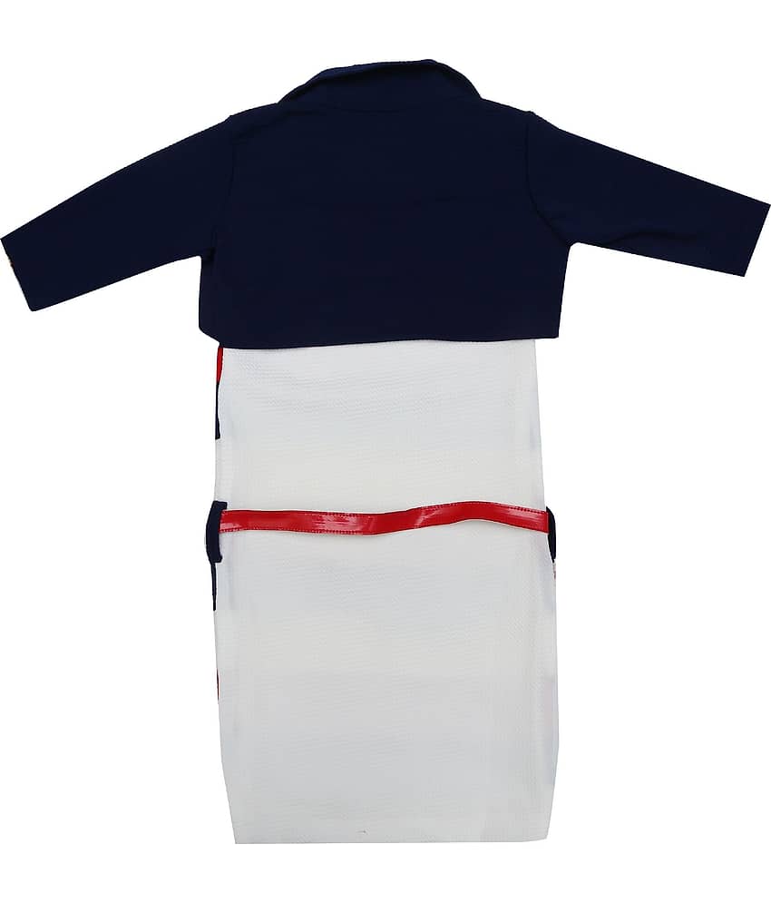 Zadmus Blended Shift Dress For Girls ( , Blue ) view 2