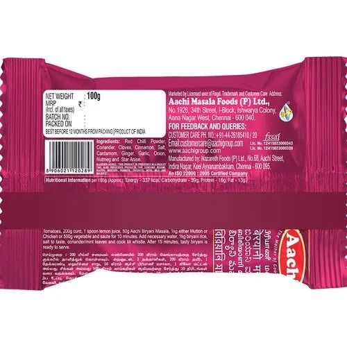 Aachi Biryani Masala Powder, 100 gm view 2