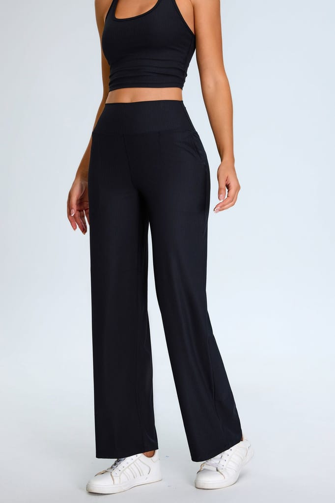 Lino Noir Light Trackies view 2