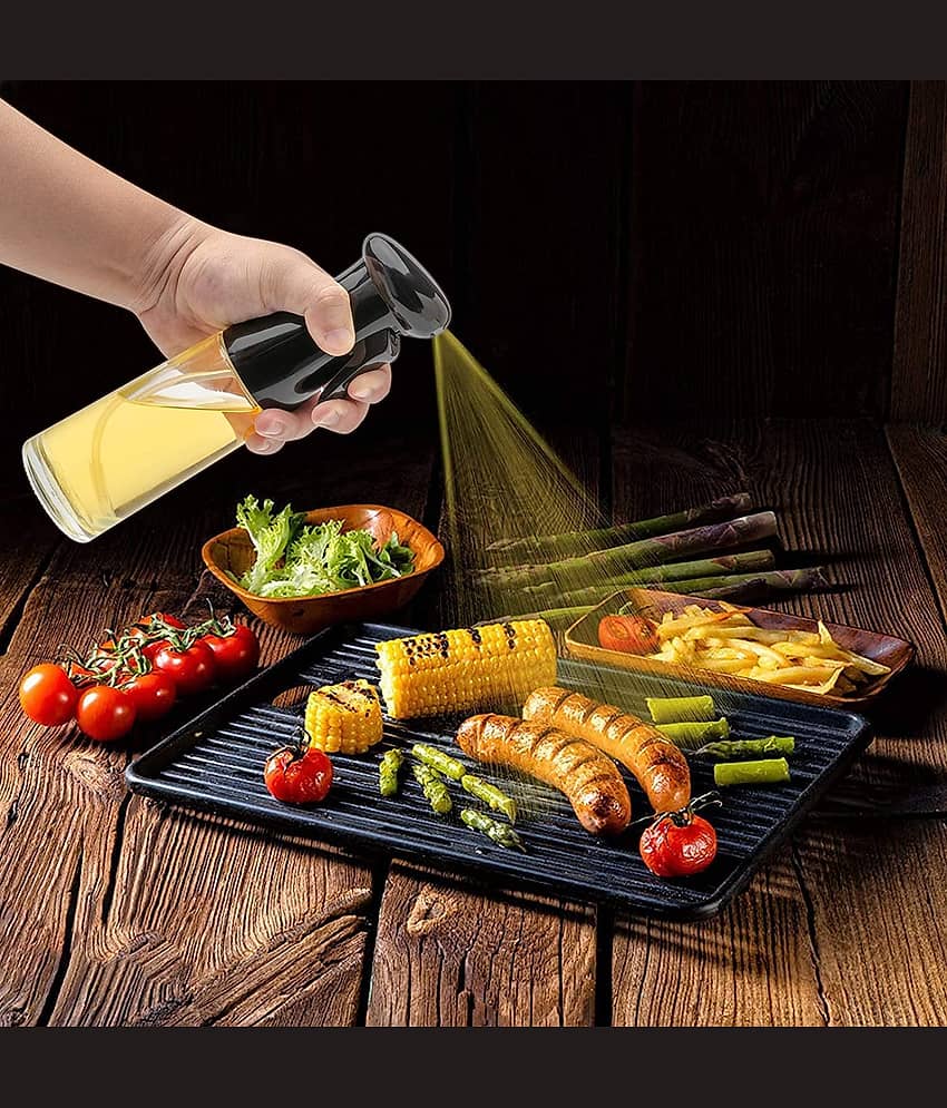 Bhavyta Oil Spray Dispenser Glass Transparent Oil Container ( Set of 1 ) view 2