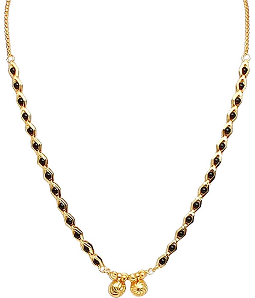 KRIMO - Golden Mangalsutra ( Pack of 1 ) view 2