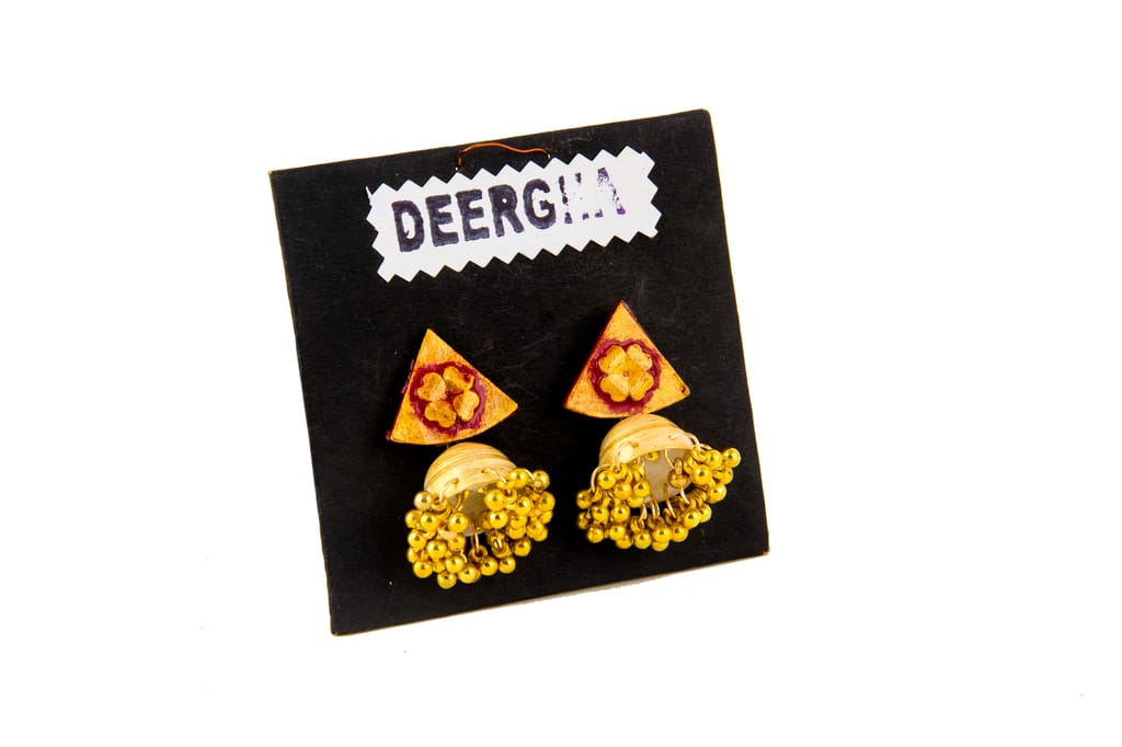 Triangale Shaped Earrings view 2