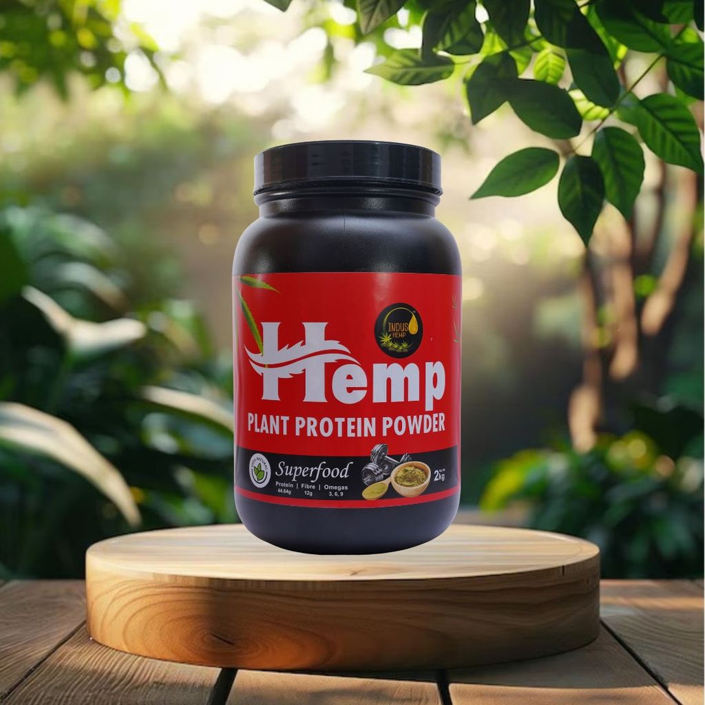 INDUS HEMP - Hemp Protein Powder | Hemp Seed Powder | Builds Lean Muscle | Weight Management view 2