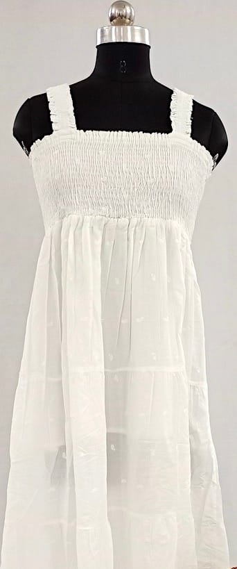 NV92459/E001-E004-Effortless Elegance: Sleeveless White Full-Length Dress view 2