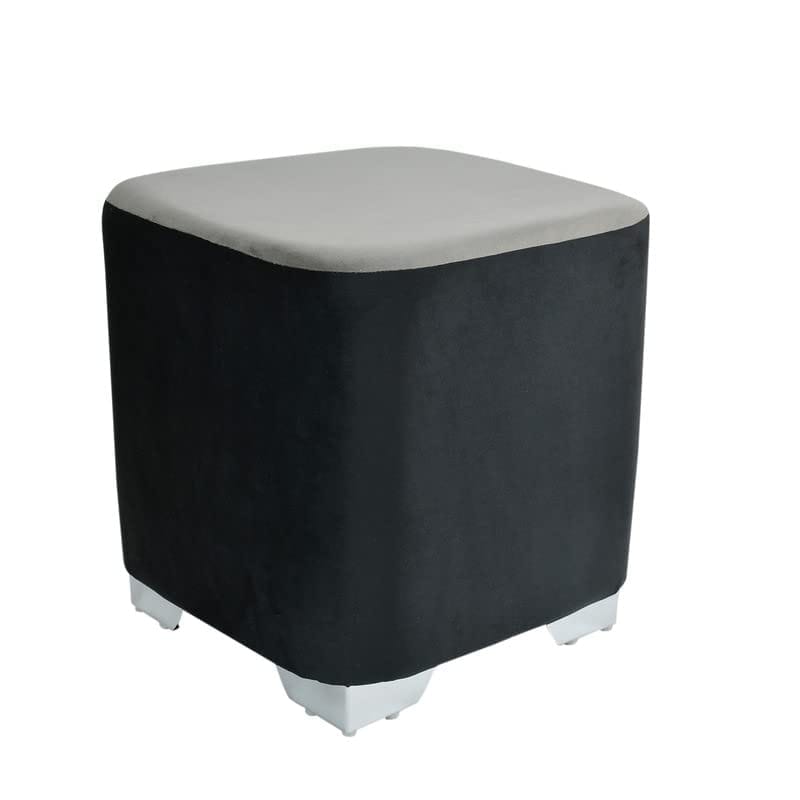 ShadowKart Ottoman Pouffes Sitting Stool for Living Room Furniture Wooden Footstools Puff Mudda Footrest Pouff for Office Home Decor, Combo view 2