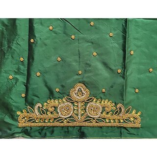 OMSAIFAB Cotton Silk Self Design Blouse Material view 2