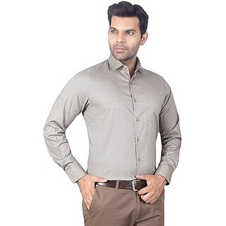 DUKUL Men'ss Printed Cotton Shirt Full Sleeve Regular Fit | Perfect for Formal & Casual Wear view 2