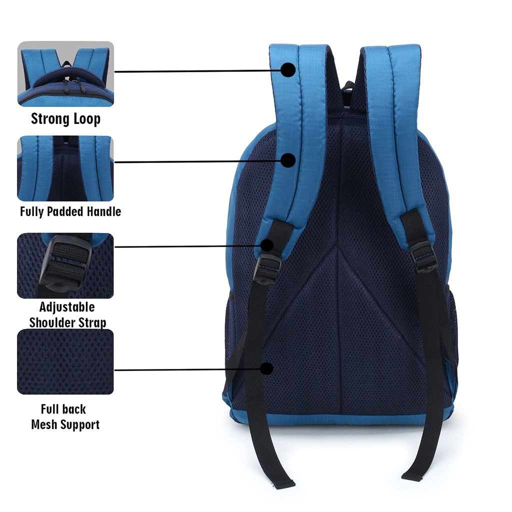 LOOKMUSTER 30 L Casual Waterproof Laptop Backpack/Office Bag/School Bag/College Bag/Business Bag/Unisex Travel Backpack view 2