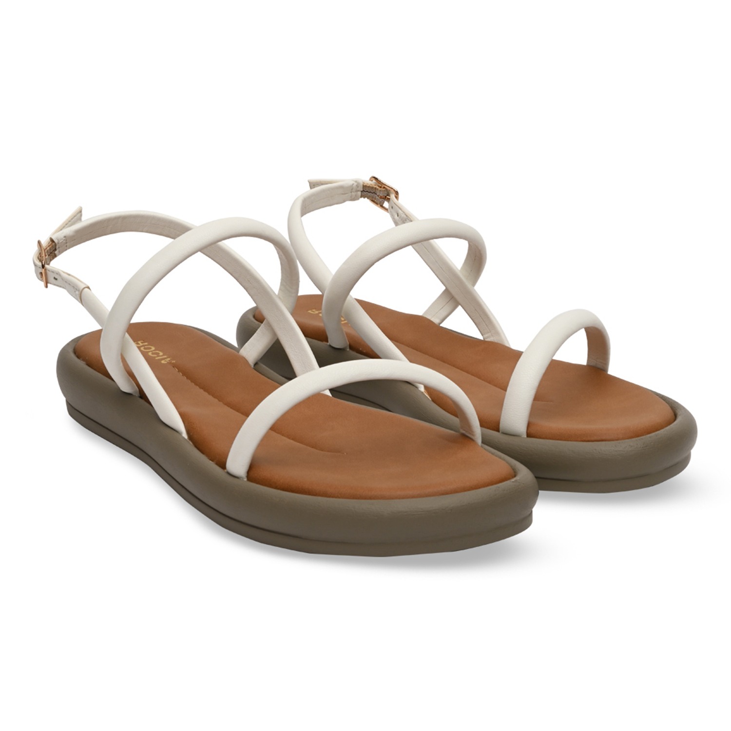 White Women Casual Flats view 2