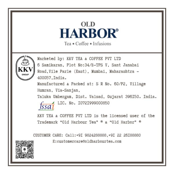 Old Harbor Assam Black Tea 100 Tea Bags with envelope view 2