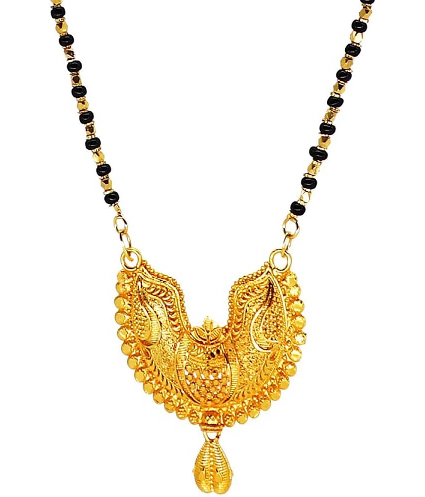 JIPPA - Golden Mangalsutra ( Pack of 1 ) view 2