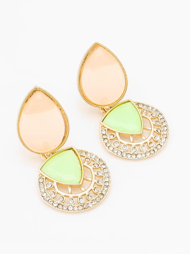 Morison Golden Butterfly Earrings Nature's Beauty in a Dazzling Design view 2