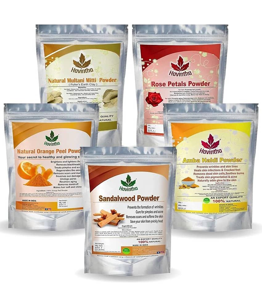 Havintha - Fairness Face Pack For Normal Skin ( Pack of 5 )
