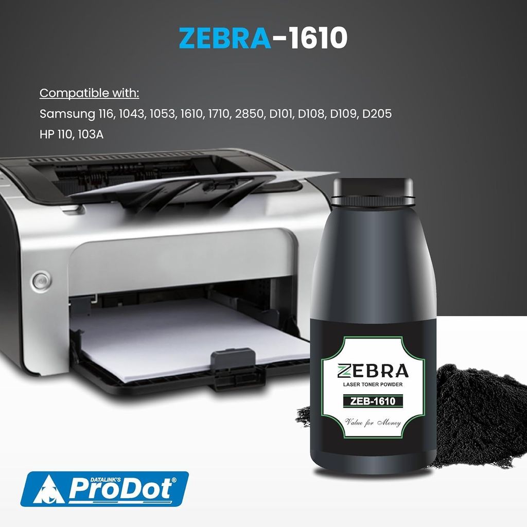 ProDot Kobra TNSER Laser Toner Powder Compatible with Brother 2040, 50, 70, 2820, 7010, 20, 25, 7220, 7420, TN 580, 2110, 3150, 70, 3250 & 6600 Toner Cartridges view 2