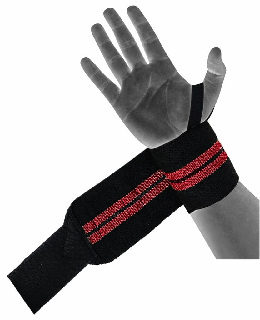 Body Smith Premium Weight Lifting Wrist Support Straps with Thumb Loop